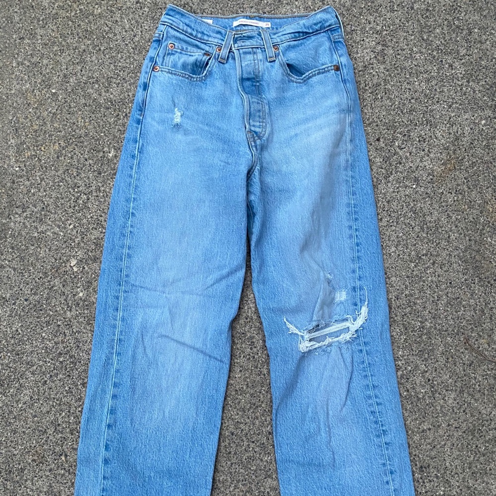 Levi’s Ribcage Wide Leg Jeans